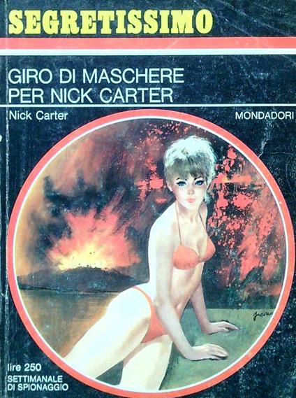 Giro di maschere per Nick Carter - Dick Carter - copertina