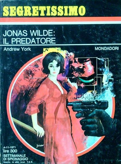 Jonas Wilde: il predatore - copertina