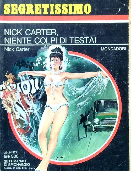 Nick Carter, niente colpi in testa!