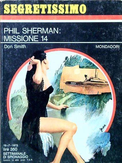 Phil Sherman: missione 14 - copertina