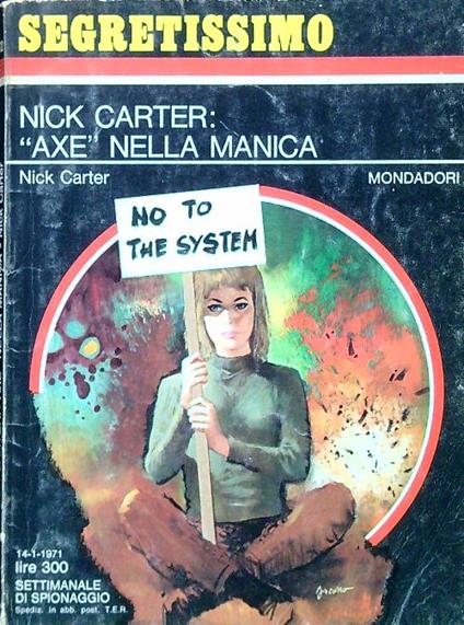 Nick Carter: Axe nella Manica - Dick Carter - copertina