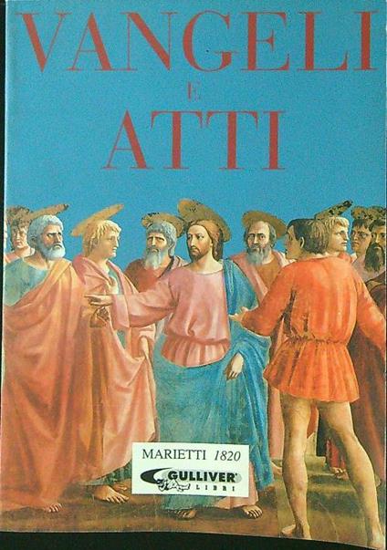 Vangeli e atti - copertina