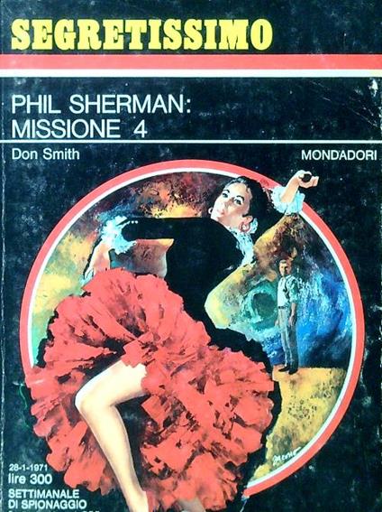Phil Sherman: missione 4 - copertina