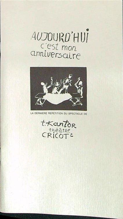 Aujourd'hui c'est mon anniversaire - copertina