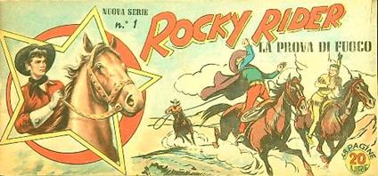 Rocky Rider. La prova di fuoco - copertina