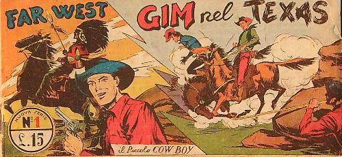 Far West. Gim nel Texas - copertina