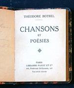 Chansons et poesies