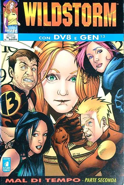 Wildstorm n. 10/giugno 1998 - Mal di tempo parte 2 - copertina