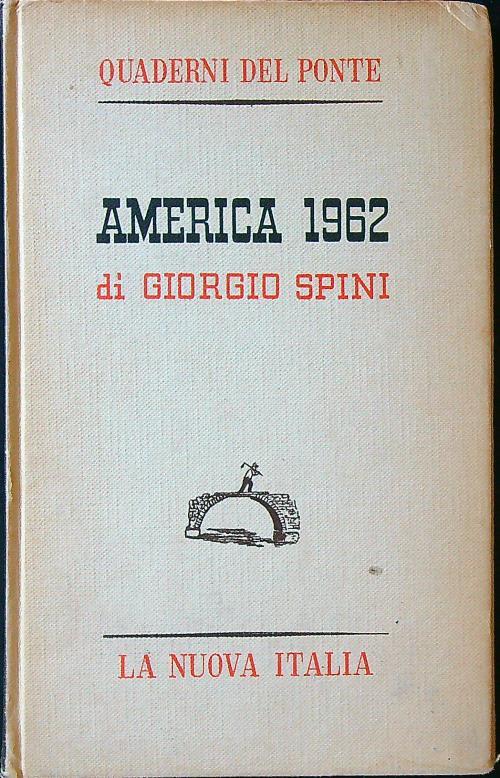 America 1962 - Giorgio Spini - copertina