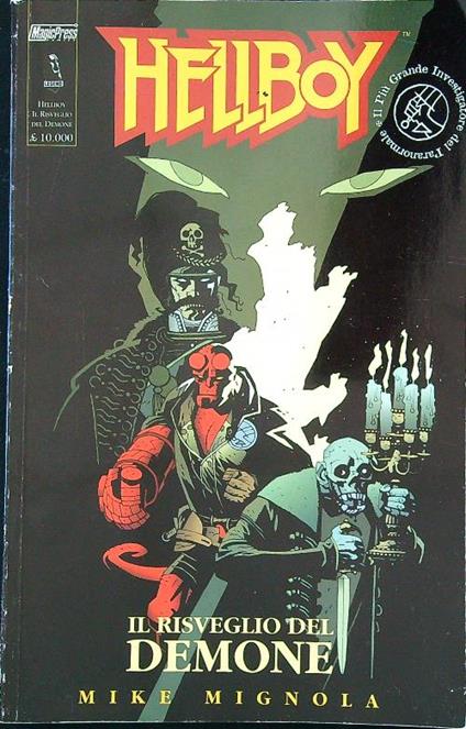 Hellboy: il risveglio del demone - Mike Mignola - copertina
