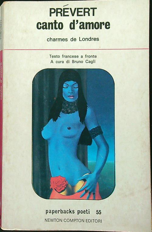 Canto d'amore - Jacques Prévert - copertina