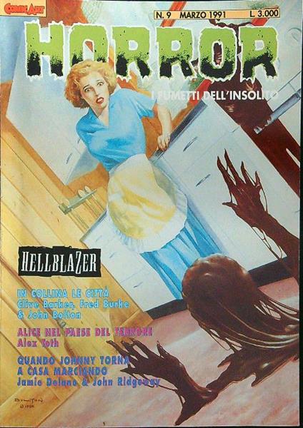 Horror n.9 marzo 1991 - copertina