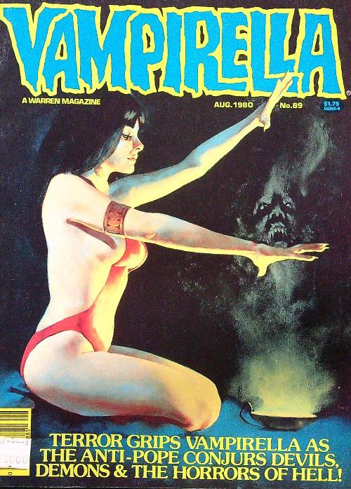 Vampirella n.89 aug. 1980 - copertina