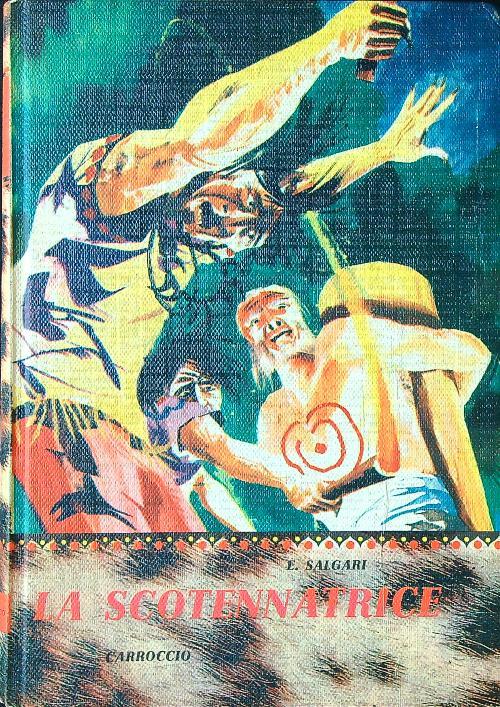 La scotennatrice - Emilio Salgari - copertina