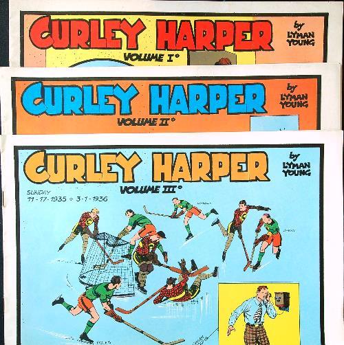 Curley Harper 3 vv. - Lyman Young - copertina