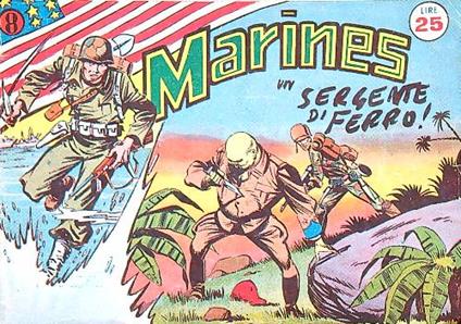 Marines. Un sergente di ferro! - copertina