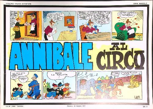 Annibale al circo - copertina