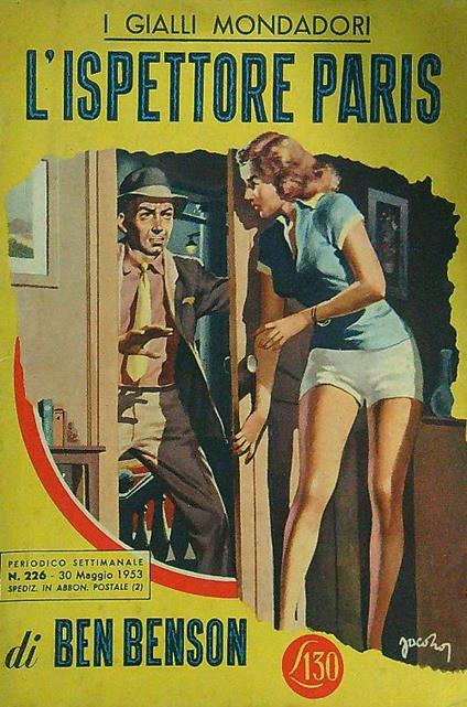 L' ispettore Paris - Ben Benson - copertina