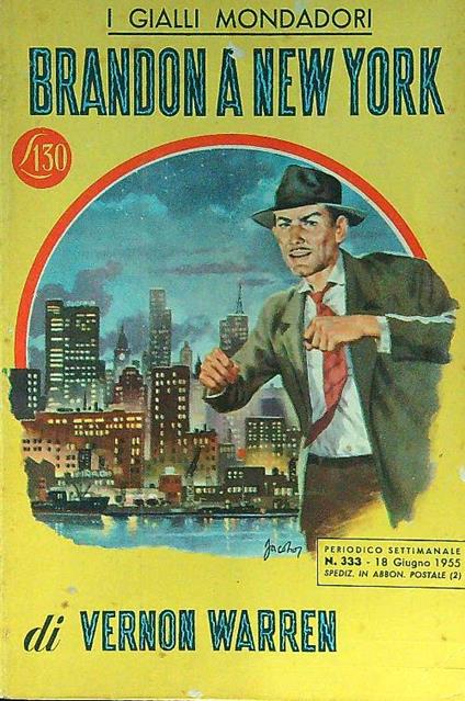 Brandon a New York - copertina