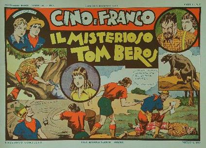 Cino e Franco. Il misterioso Tom Beros - copertina