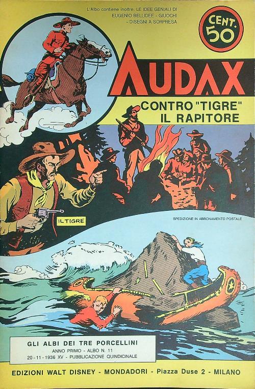 Audax contro Tigre il rapitore