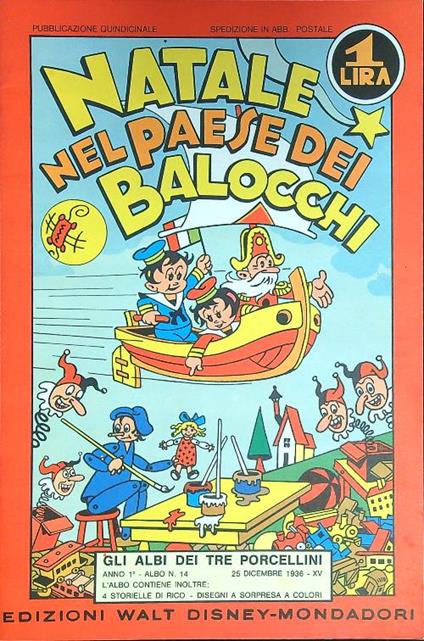 Natale nel paese dei balocchi - copertina