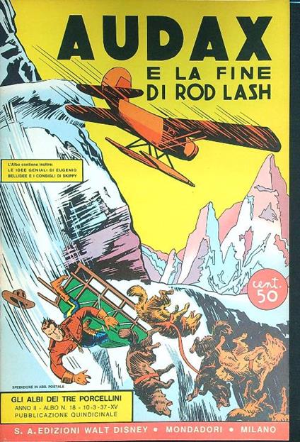 Audax e la fine di Rod Lash - copertina