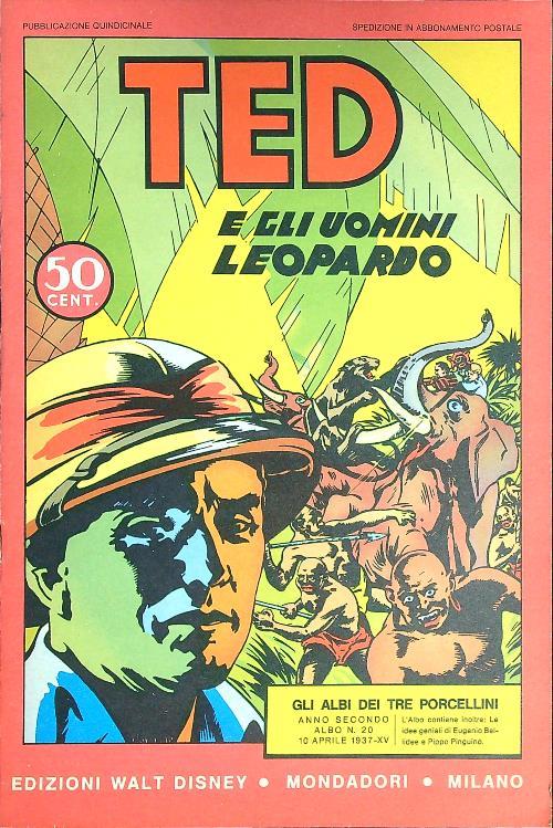 Ted e gli uomini leopardo - copertina