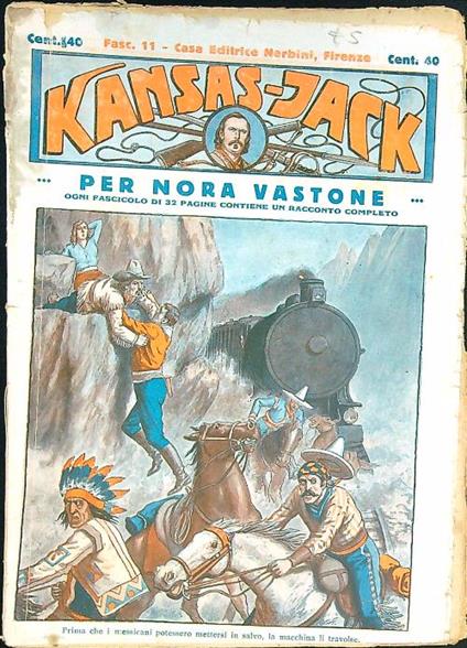 Per Nora Vastone - copertina