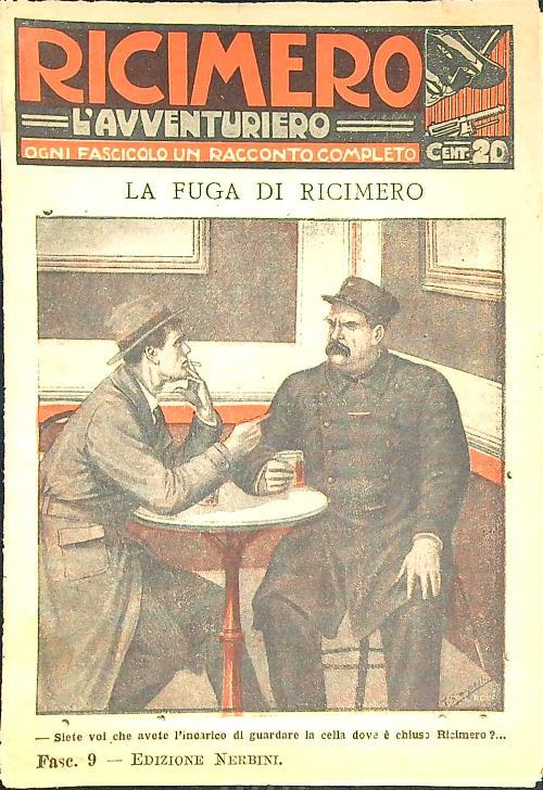 La fuga di Ricimero - copertina