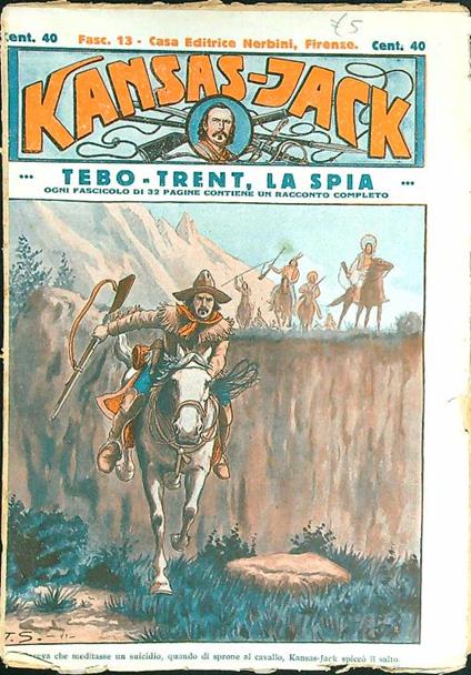 Tebo-Trent la spia - copertina