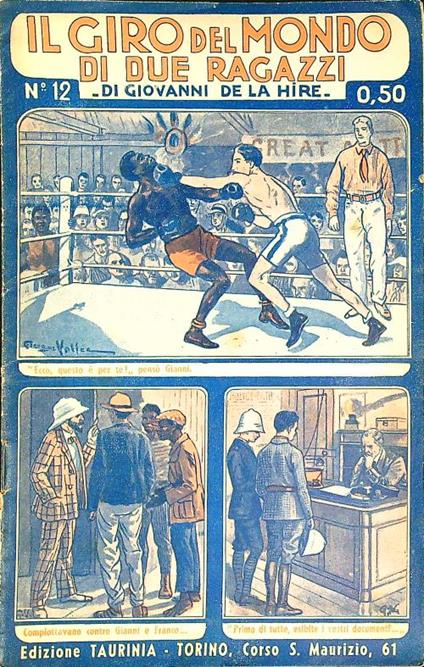 Il giro del mondo di due ragazzi n. 12 - copertina