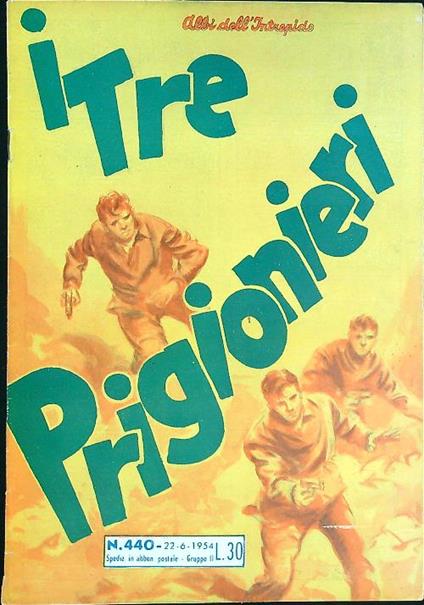 I tre prigionieri - copertina