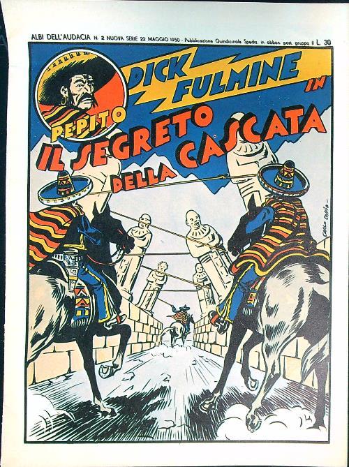 Dick Fulmine - Il segreto della cascata - copertina