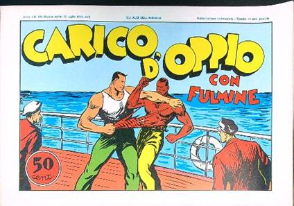 Carico d'oppio. Con Fulmine - copertina