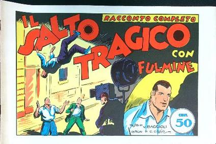 Il salto tragico. Con Fulmine - copertina