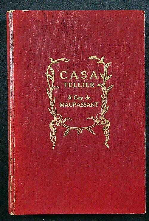 Casa Tellier - Guy de Maupassant - copertina