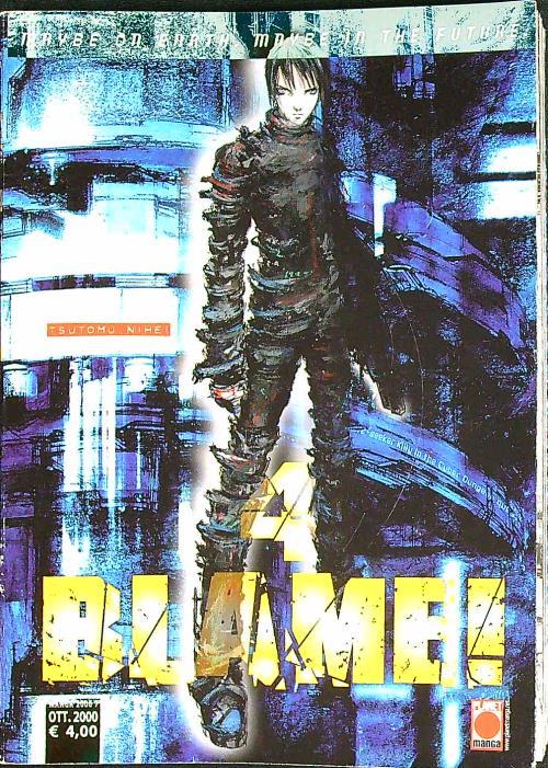 Blame! 4 - Tsutomu Nihei - copertina