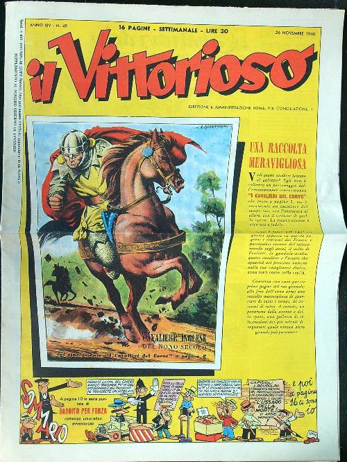 Il Vittorioso n. 48/novembre 1950 - copertina