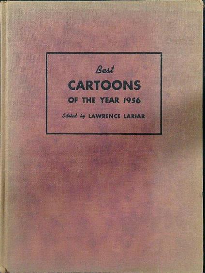 Best cartoons of the year 1956 - copertina