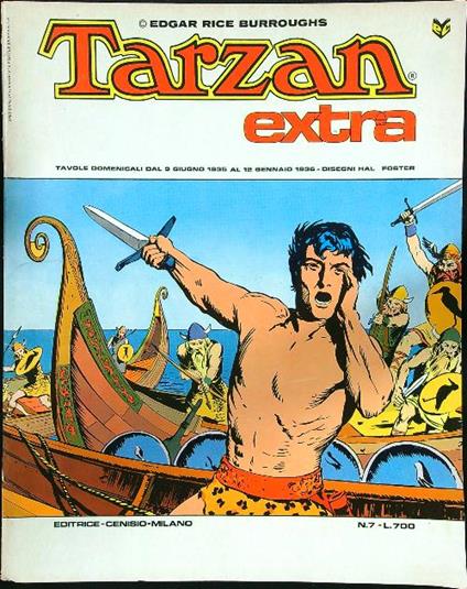 Tarzan extra 09/06/195 - 12/01/1936 - copertina