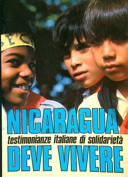 Nicaragua deve vivere - copertina