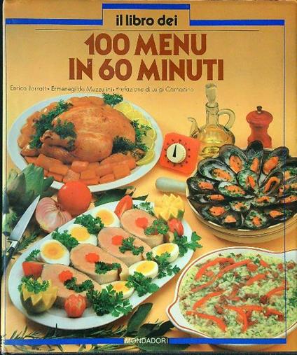 100 menù in 60 minuti - copertina