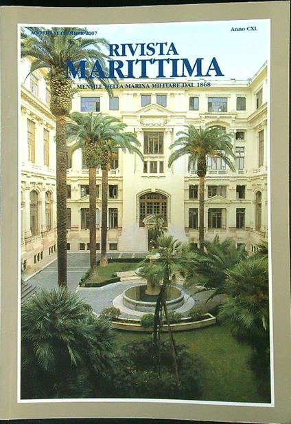 Rivista Marittima settembre 2007 - copertina