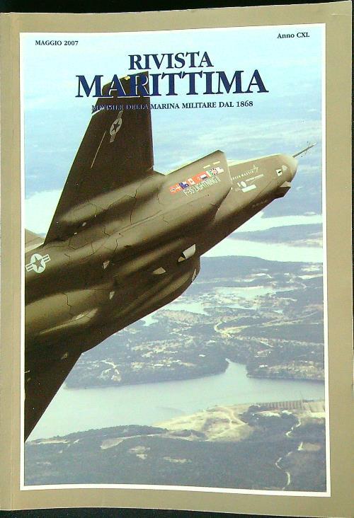 Rivista Marittima maggio 2007 - copertina