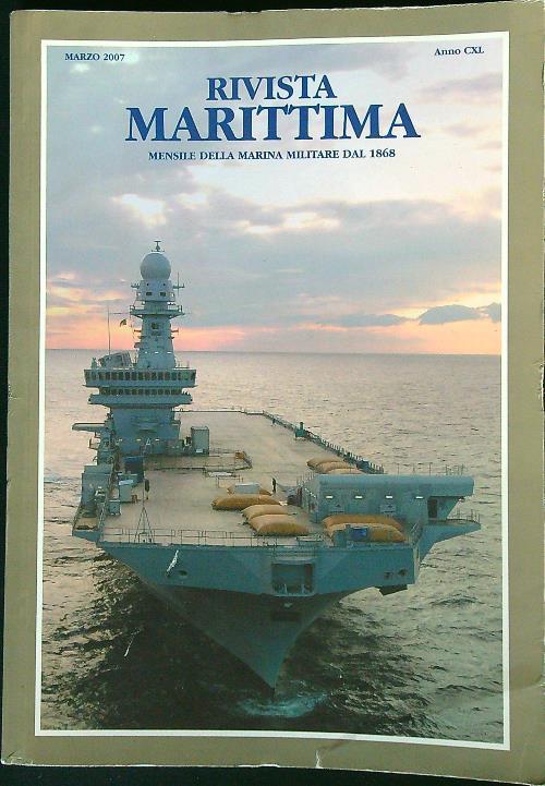 Rivista Marittima Marzo 2007 - copertina