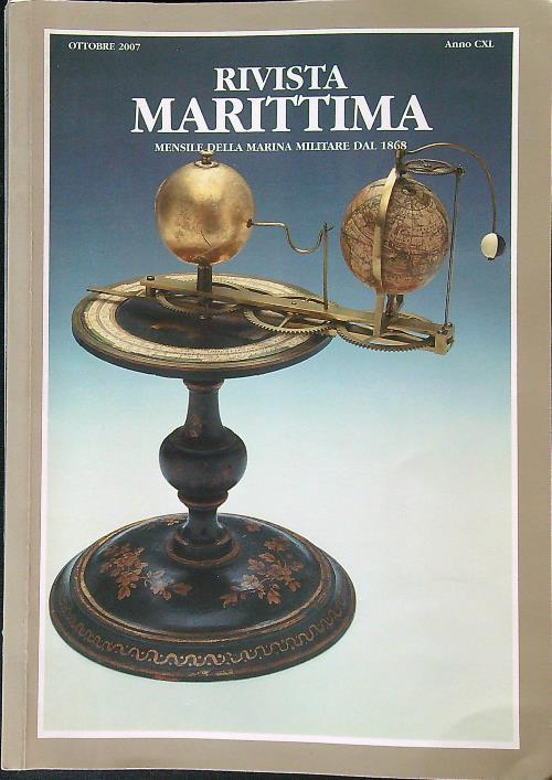 Rivista Marittima ottobre 2007 - copertina