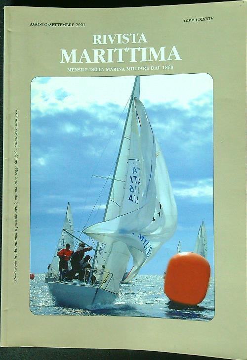 Rivista Marittima Agosto-Settembre 2001  - copertina