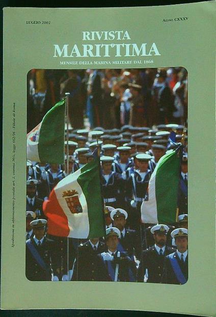 Rivista Marittima Luglio 2002 - copertina