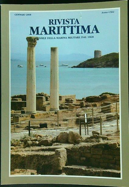 Rivista Marittima Gennaio 2008 - copertina